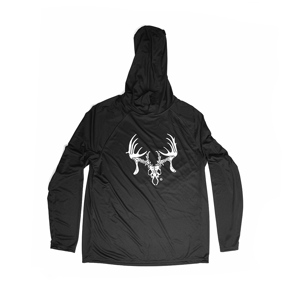 Soft L/S Pullover Hoodie - Black - Small