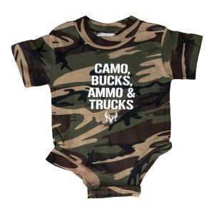 Infant Onesie - Camo, Bucks...