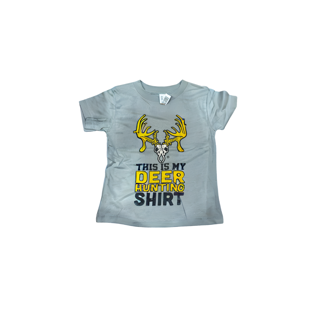 Buckaroo Youth Tee - Grey Heather - T2